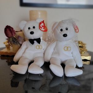 Mr & Mrs TY 2001 Beanie Babies